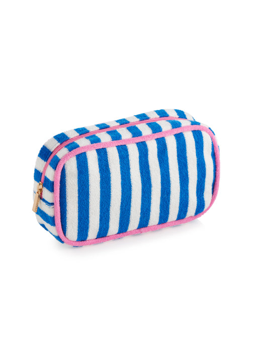 Cabana Stripe Zip Pouch