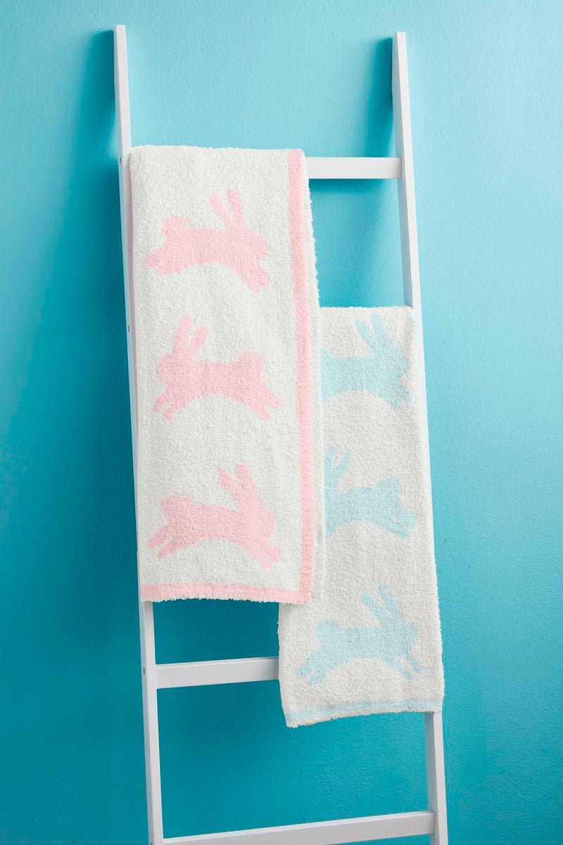 Chenille Bunny Blanket