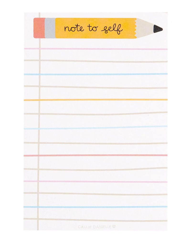 "Note to self" Notepad