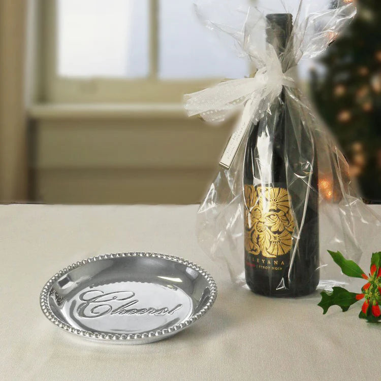"Cheers!" Wine Plate