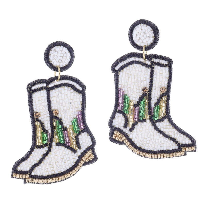 Mardi Gras Earrings