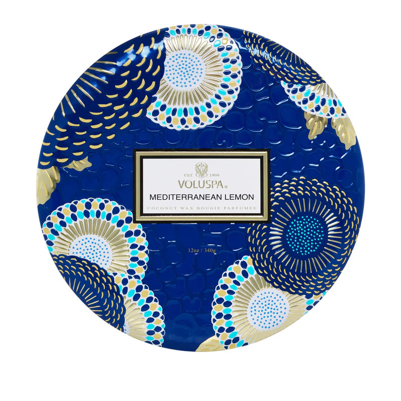 Voluspa 3 Wick Tin