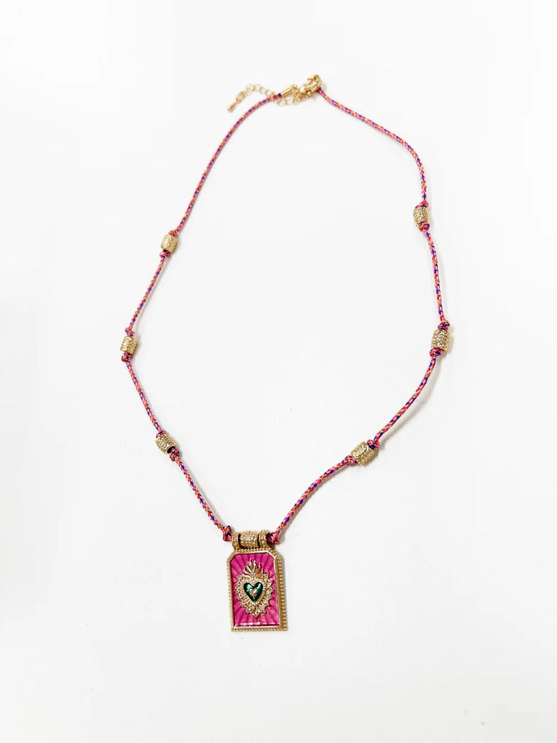 Coastal Grit Boho Amour Necklace