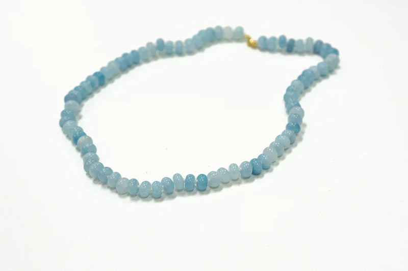 Coastal Grit Clearwater Beaded Necklace