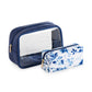 Pretty Set of 2 Cosmetic Cases