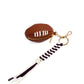 Football Bag Charm & Key Ring