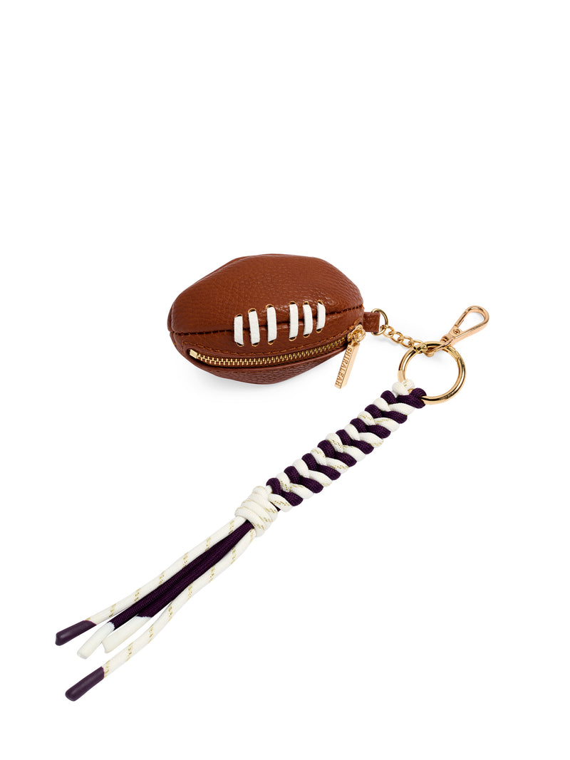 Football Bag Charm & Key Ring