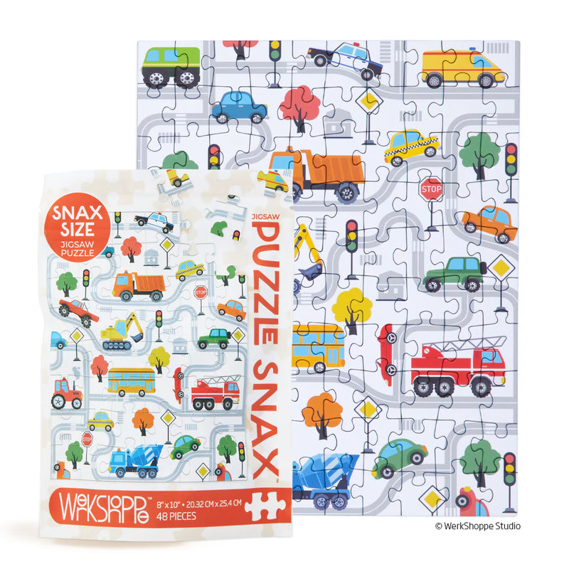 Werkshoppe 48 Piece Puzzle Trucks & Transportation