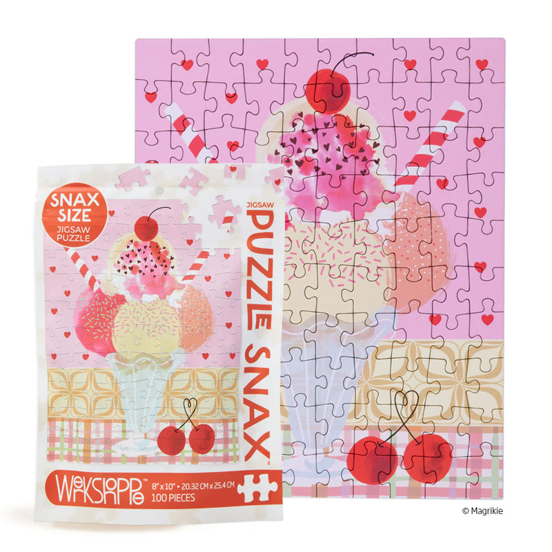 Werkshoppe 100 Piece Puzzle Cherry Sundae