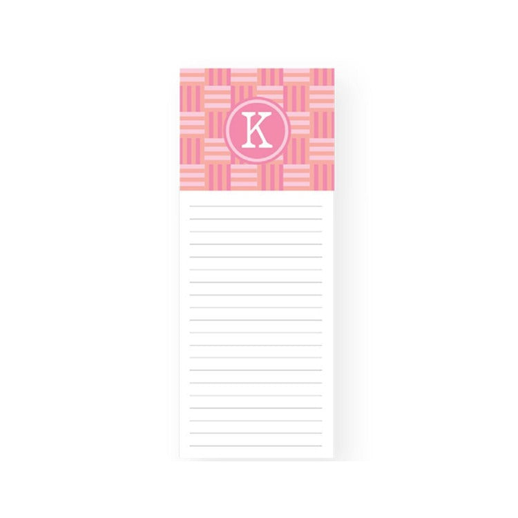 Magnetic Initial Notepad