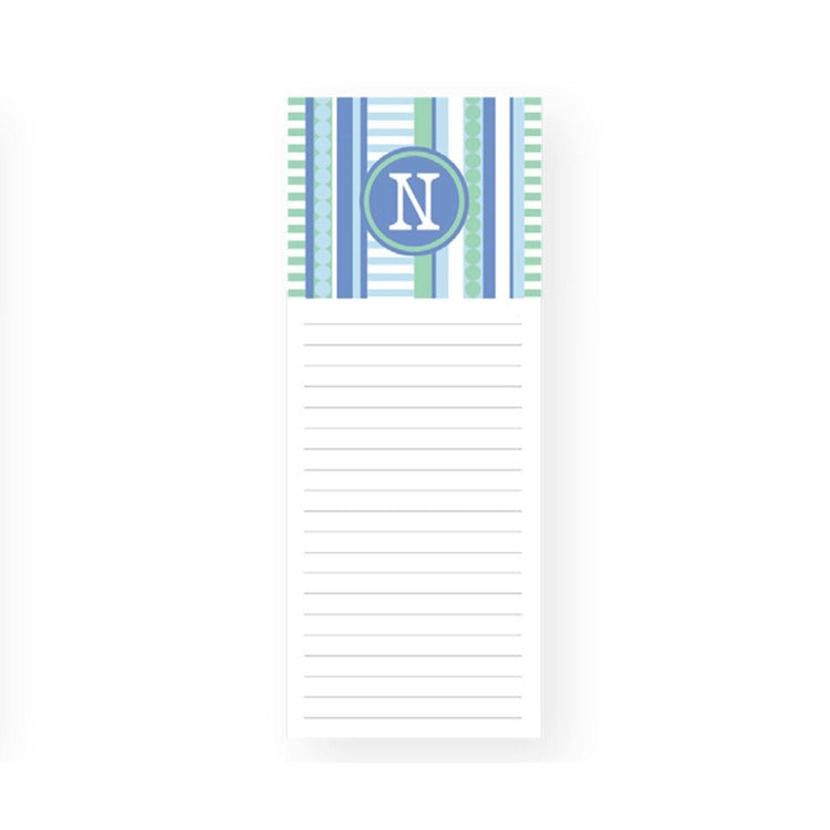 Magnetic Initial Notepad