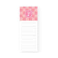 Magnetic Initial Notepad