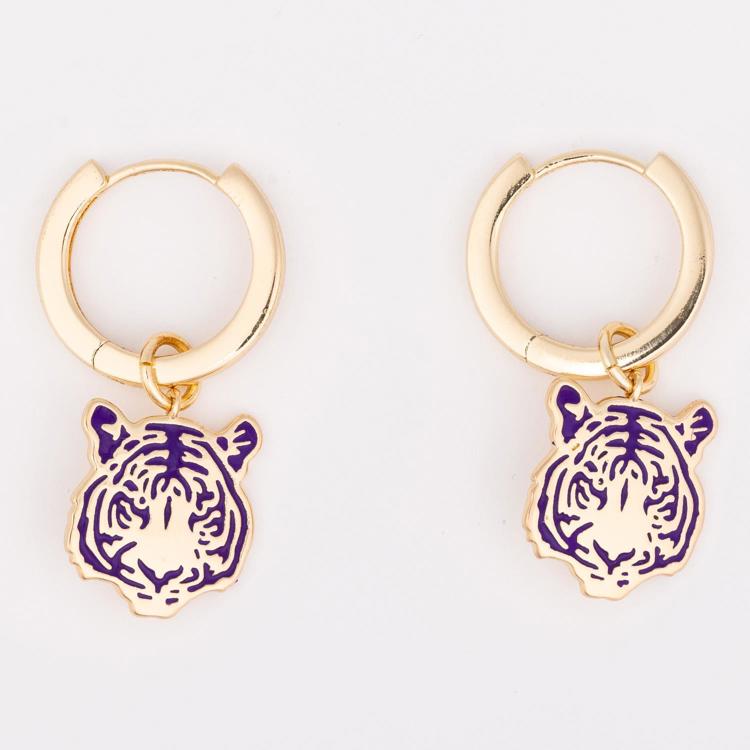 Mike the Tiger Earrings