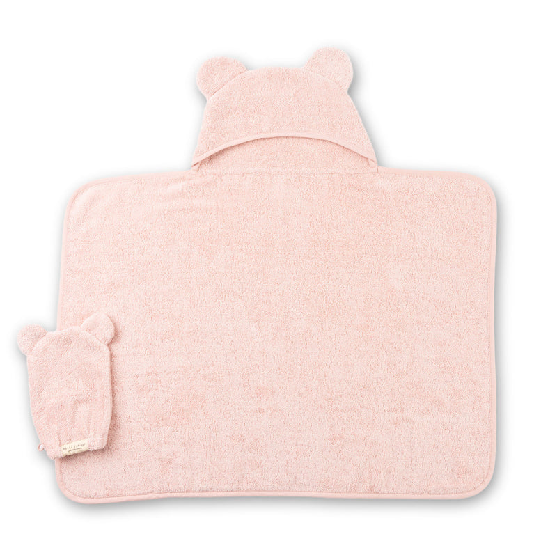 Bella Tunno Hooded Towel + Wash Mit