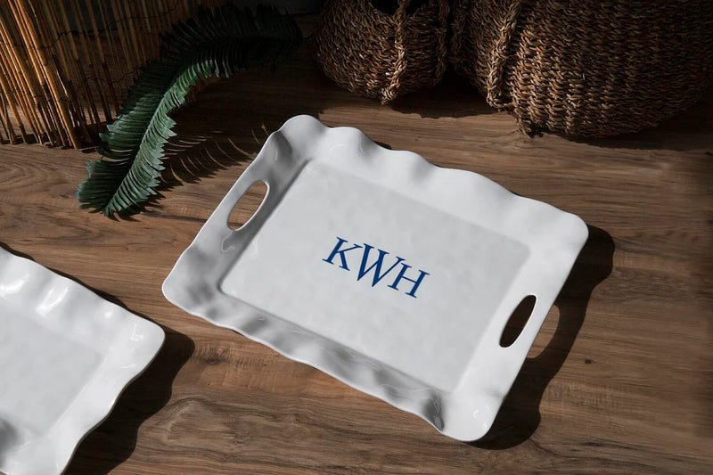 Havana Rectangle Tray with Handles