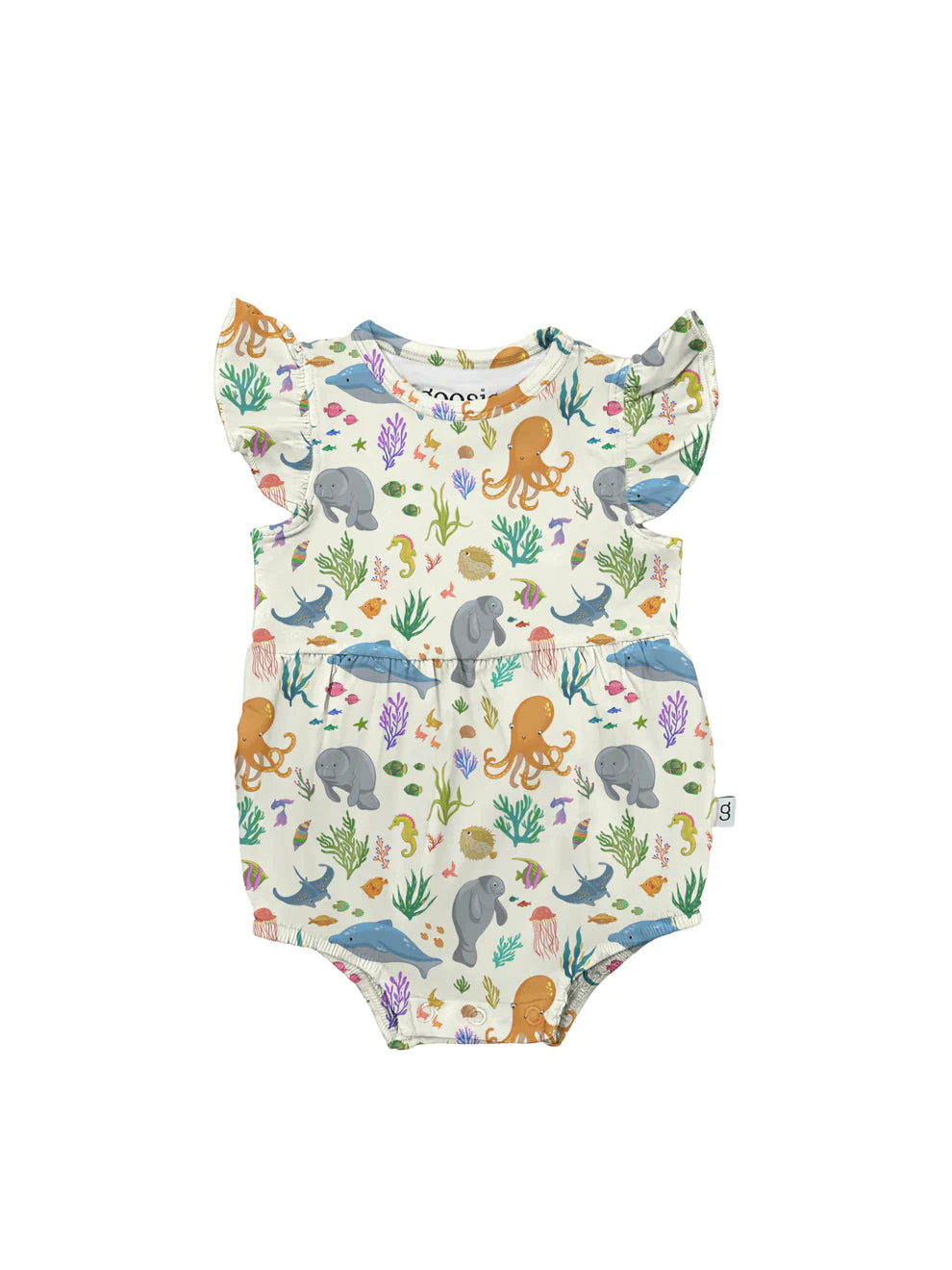 Ocean Friends Flutter Romper