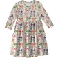 3/4 Sleeve Pocket Dress - Bows