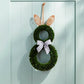 Boxwood Bunny Door Hanger
