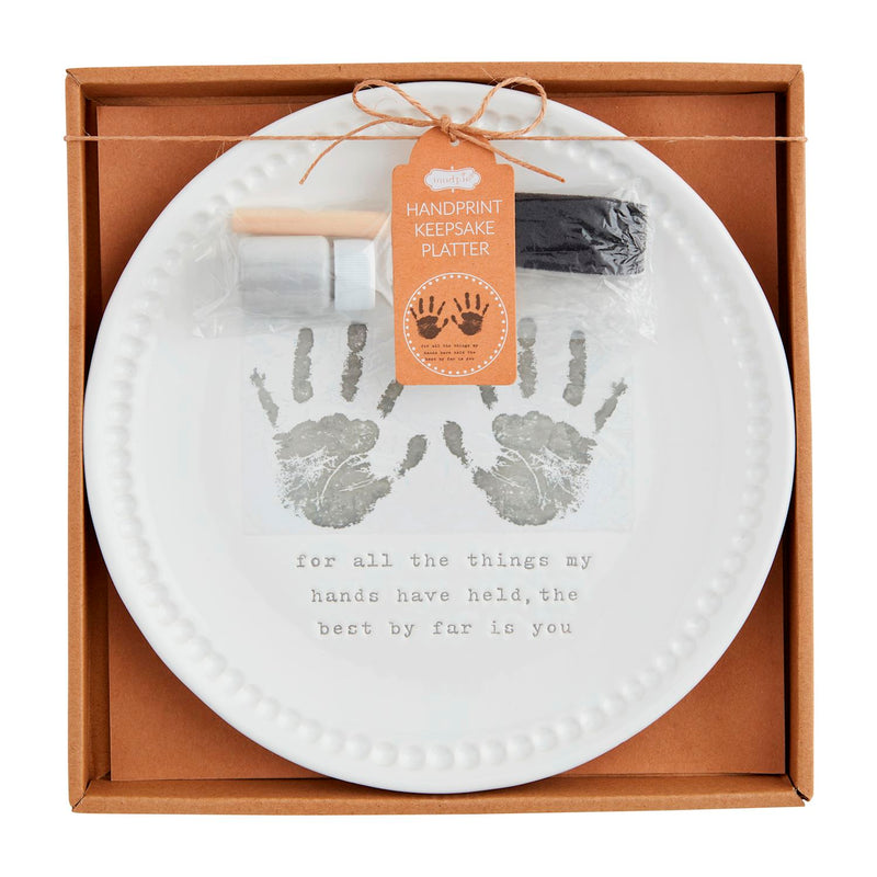 Handprint Keepsake Platter
