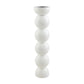 White Lacquer Candlestick