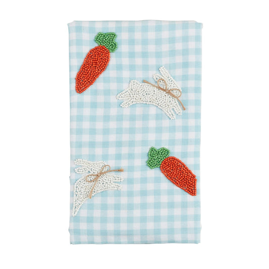 Beaded Easter Tea Towels