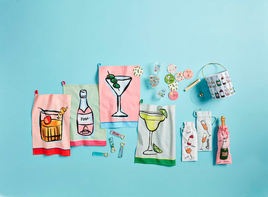 Color Trim Tea Towels