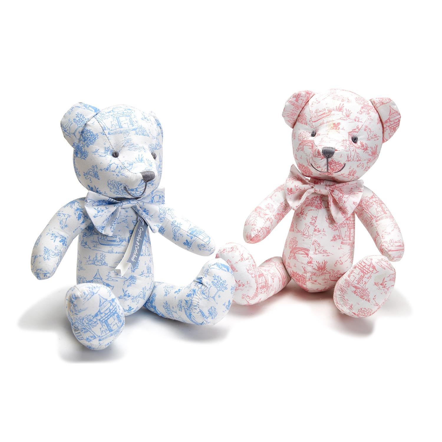 Animal Toile Teddy Bear