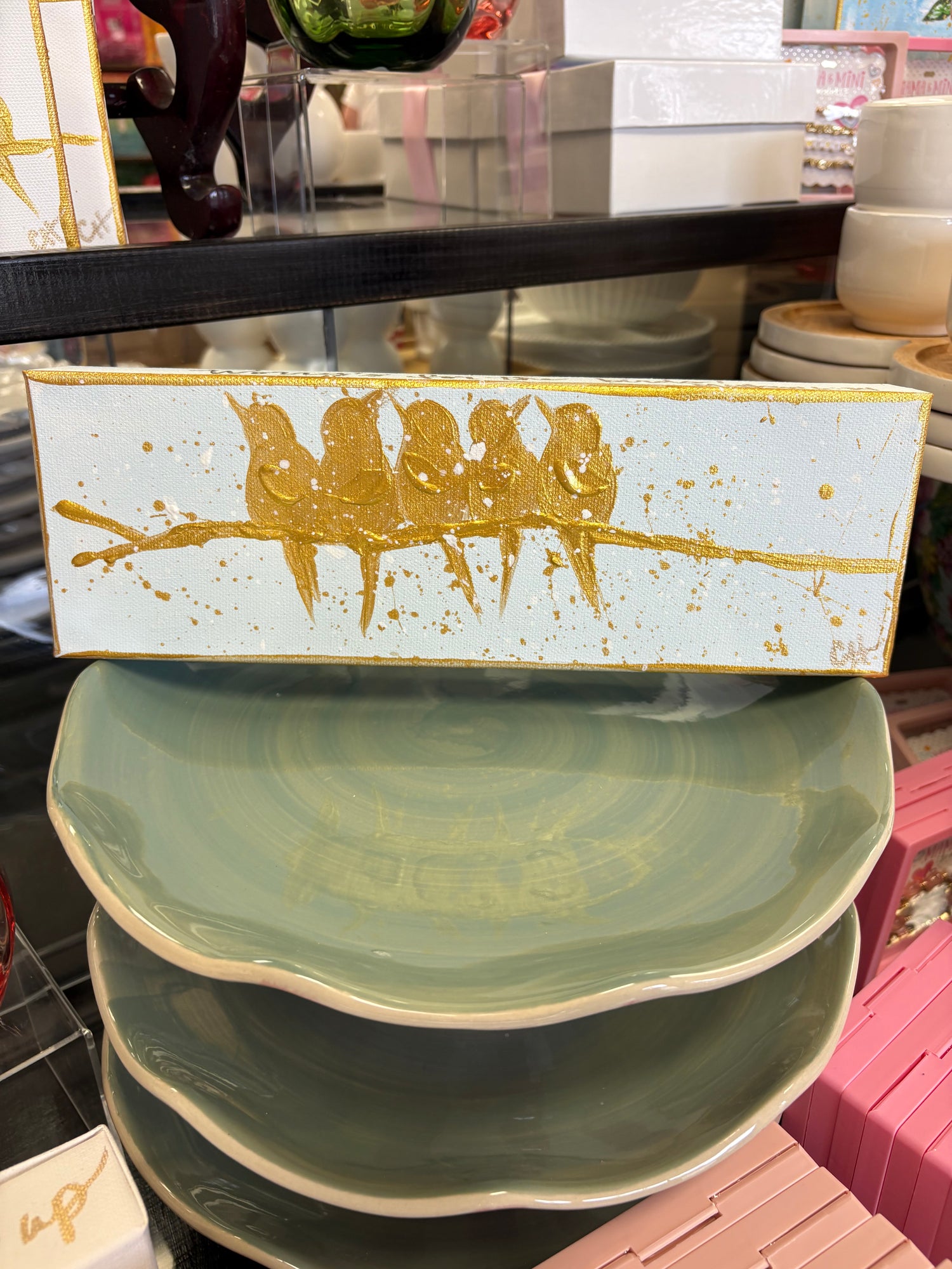 6x6 For The Birds (White)