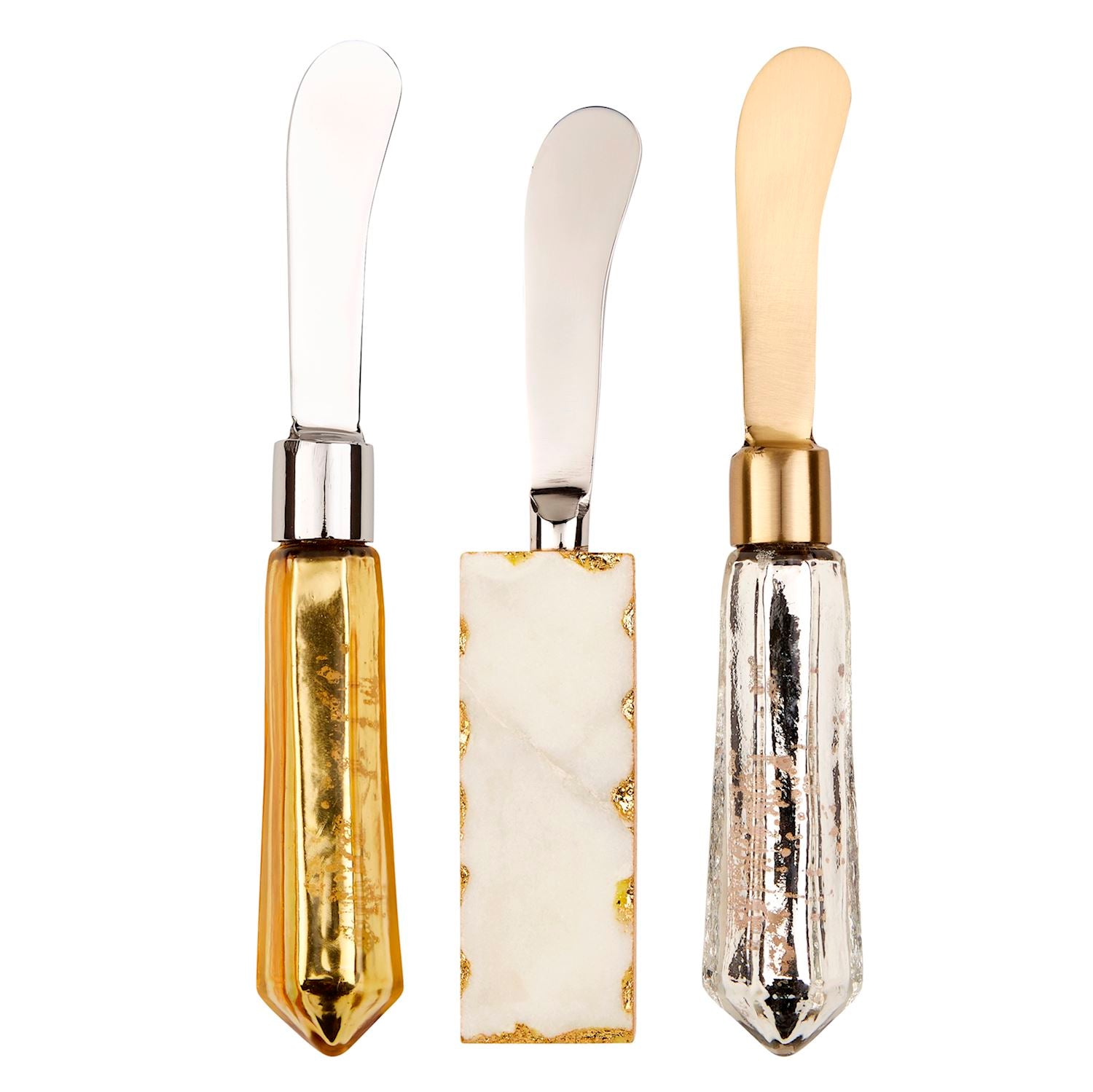 Metallic Cheese Spreaders