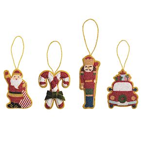 Beaded Christmas Ornaments