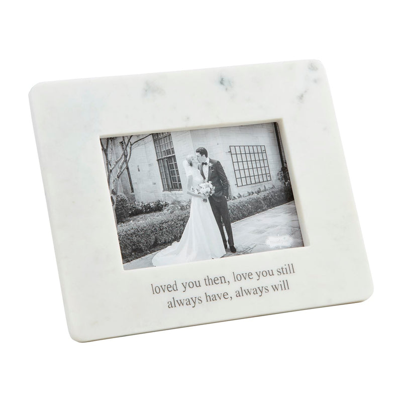 "Loved you then" Marble Frame
