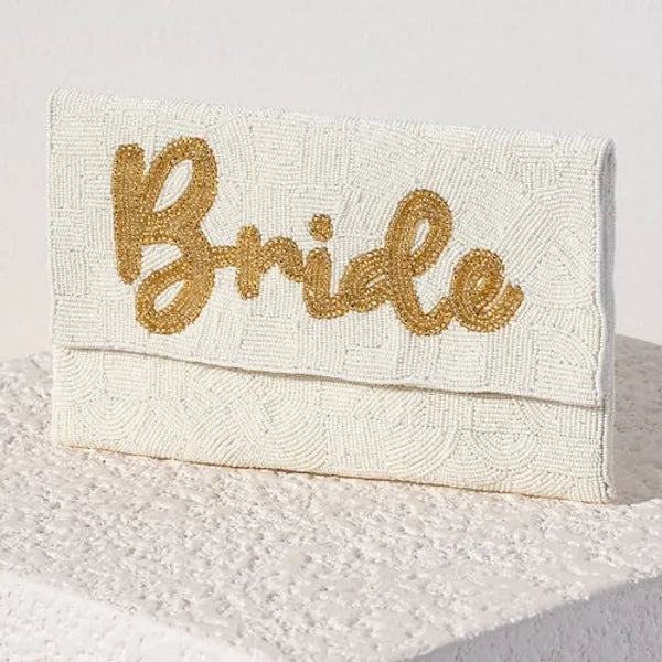 Bride Beaded Clutch