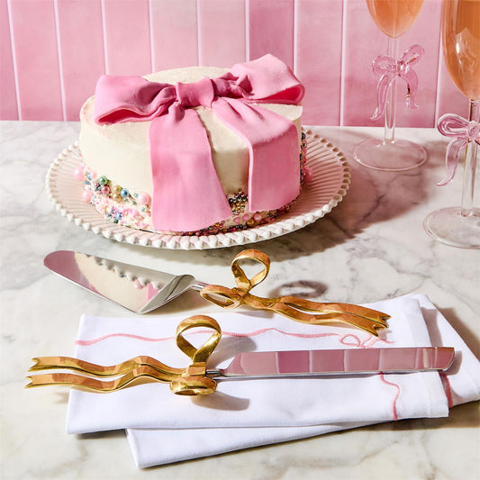 Bow Cake Cutter Set