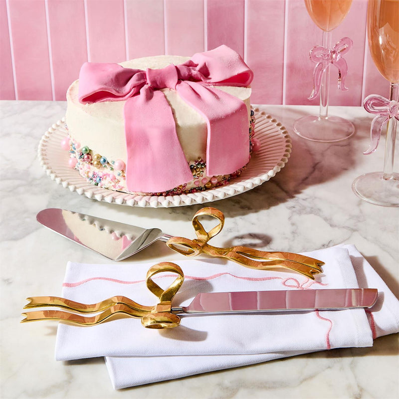 Bow Cake Cutter Set