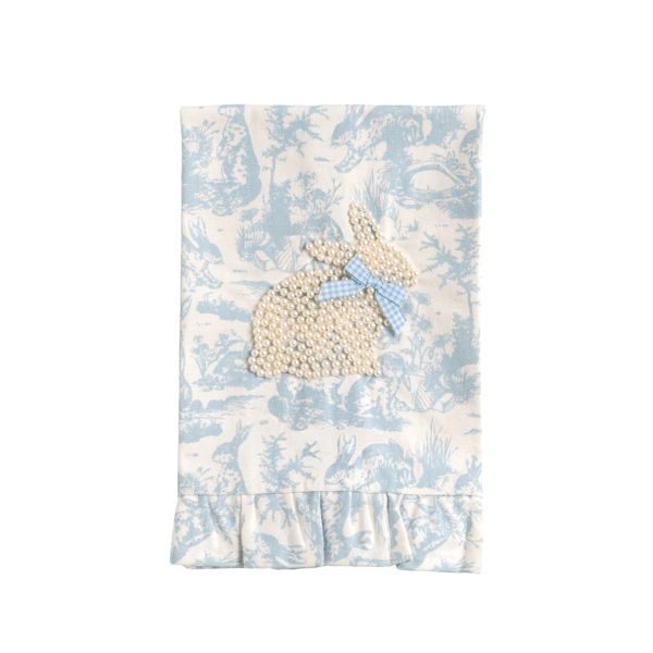 Pearl Bunny Tea Towel