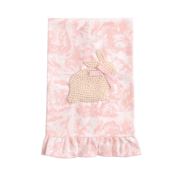 Pearl Bunny Tea Towel
