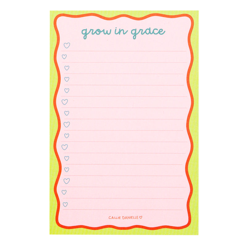 Grow in Grace Notepad