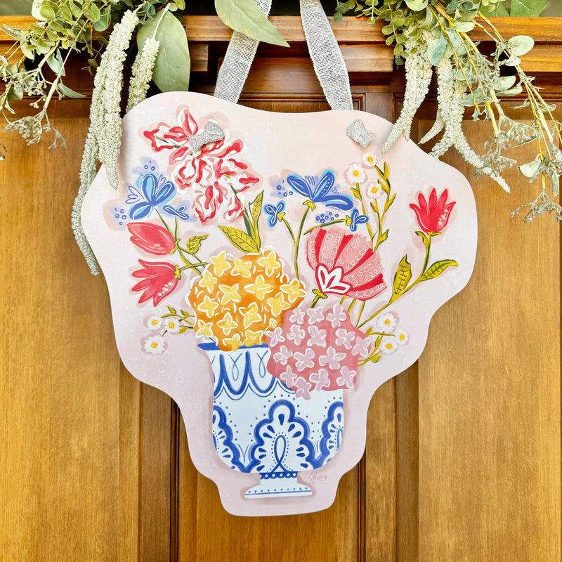 Bouquet Door Hanger