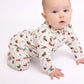 Mallard Drake Sweatshirt Polo Romper