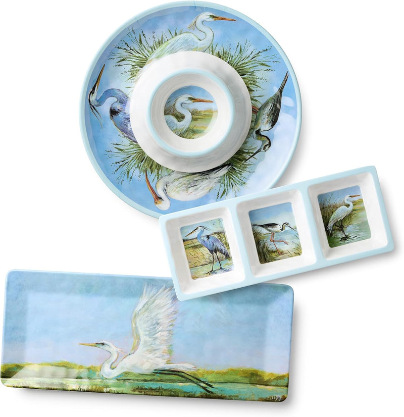 The Coastal Bird Serveware Collection