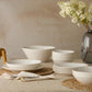 Linen Cream Pasta Bowls