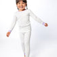 Lilac Buds Long Sleeve Two-Piece Pajamas