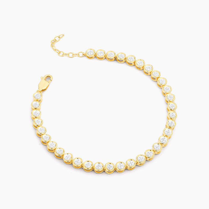 Diamond Essential Tennis Bracelet by Ella Stein