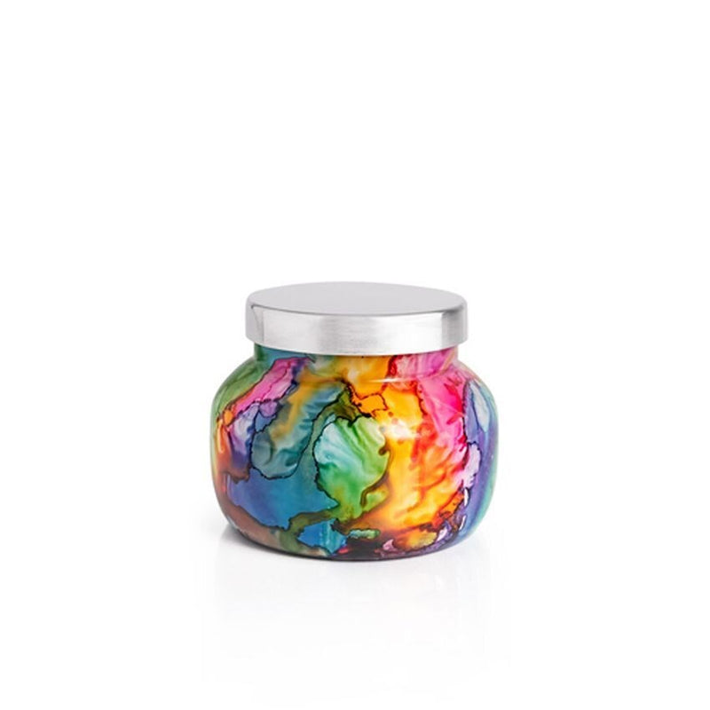 Volcano Signature Rainbow Watercolor Jar