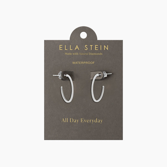 A Hoop Thing Medium Hoop Earrings by Ella Stein