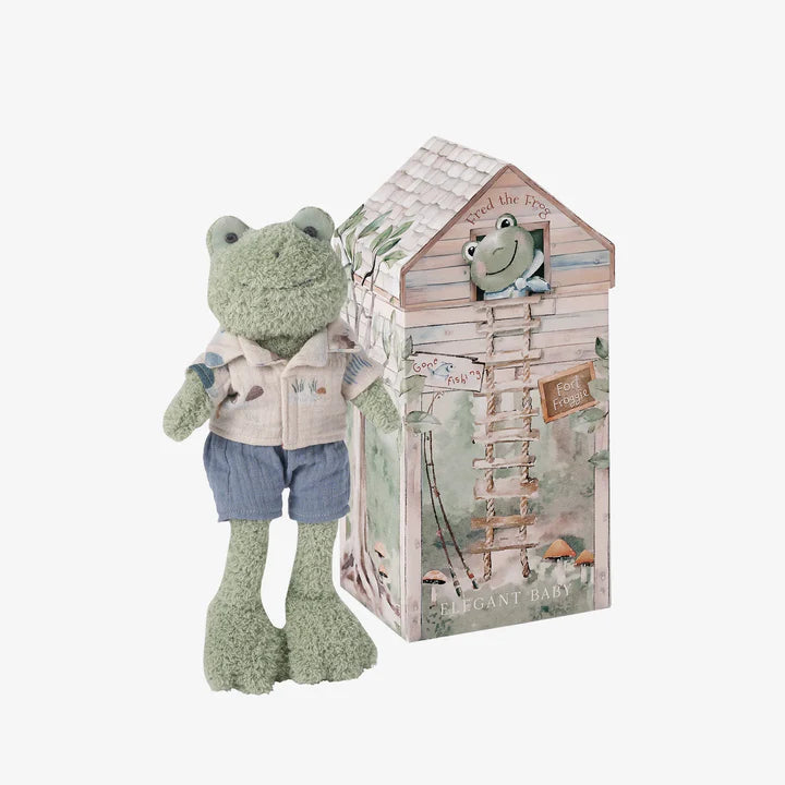 Boxed Plush- Fred the Frog