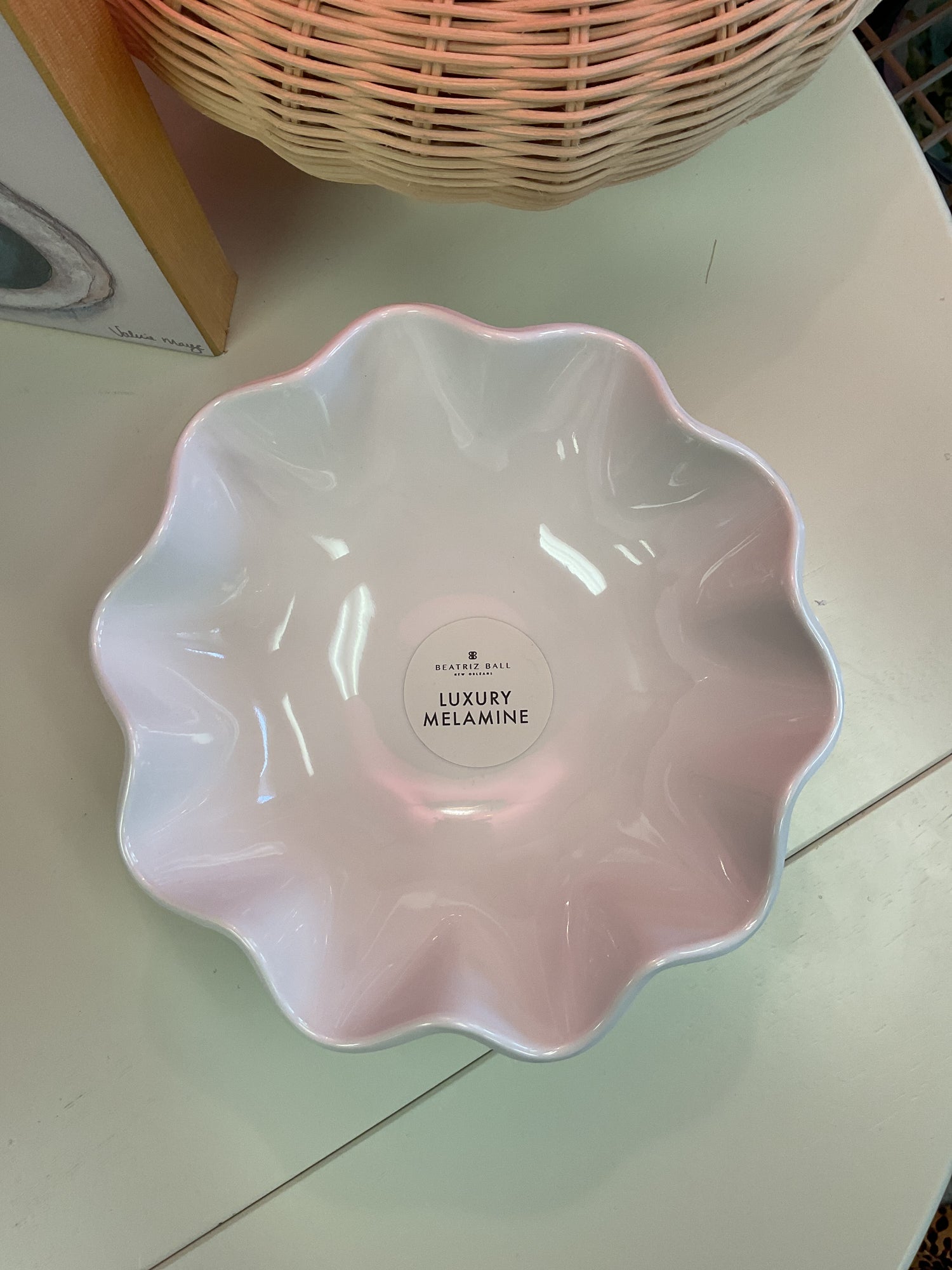 Havana Carola Small Pedestal (White)