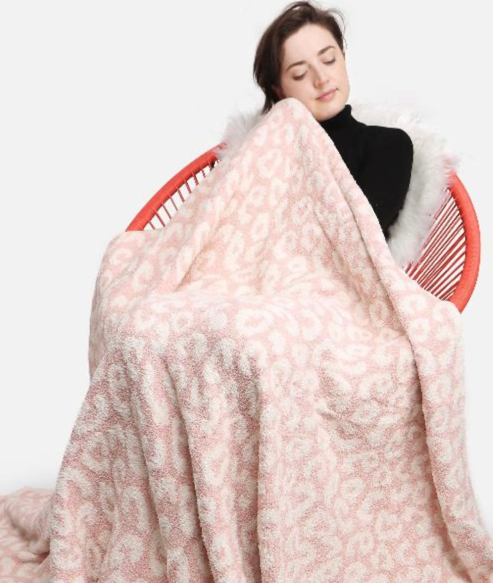 Leopard Throw Blanket