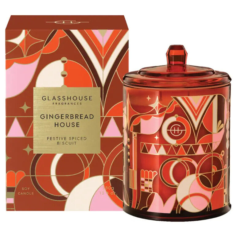 Gingerbread House Christmas Candle – 13.4 oz.