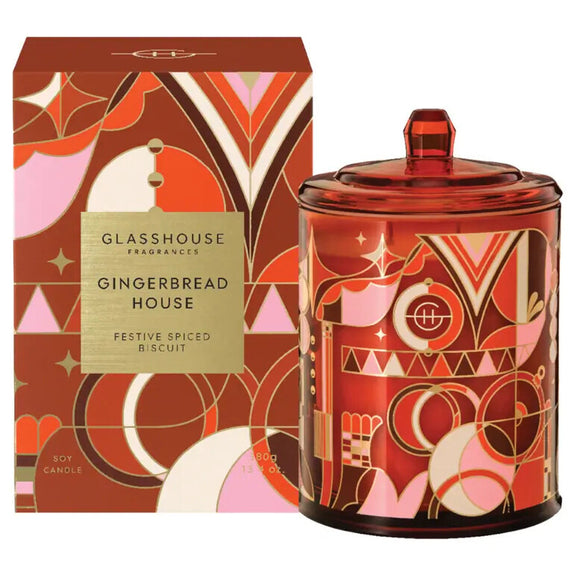 Gingerbread House Christmas Candle – 13.4 oz.